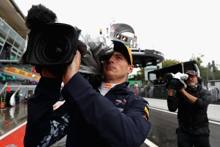 Max Verstappen, Red Bull, TV, kamera, tévé, kamera, F1