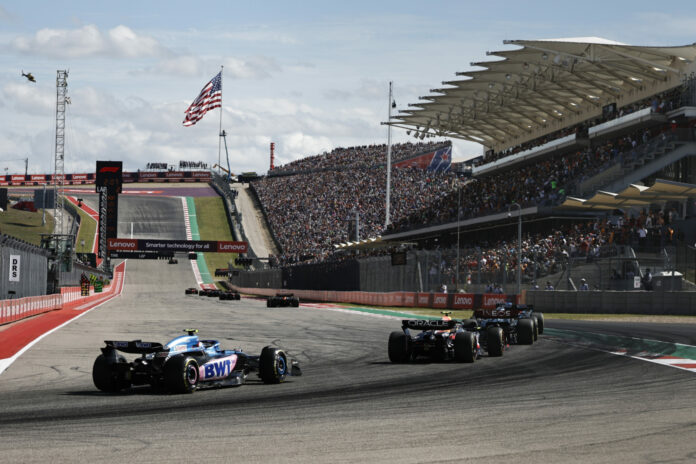F1 USA Nagydíj Austin mezőny