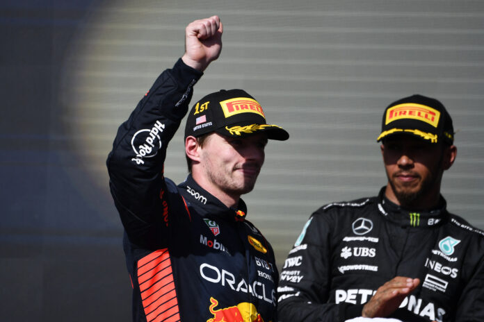 Verstappen, Hamilton