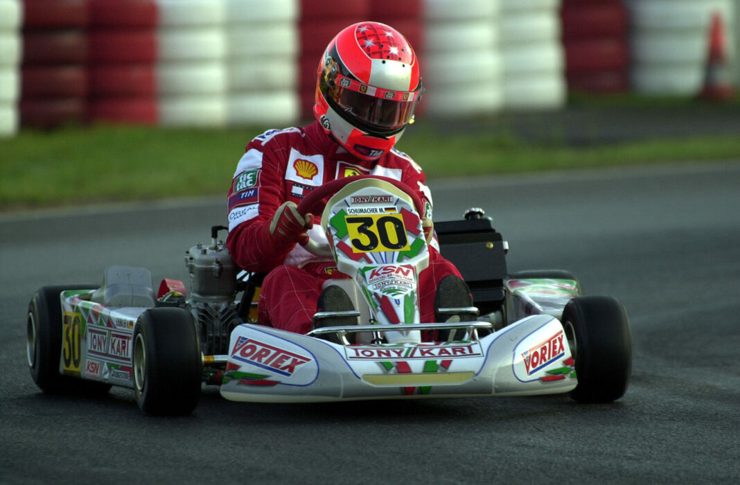 Michael Schumacher, gokart, Kerpen, vb, 2001