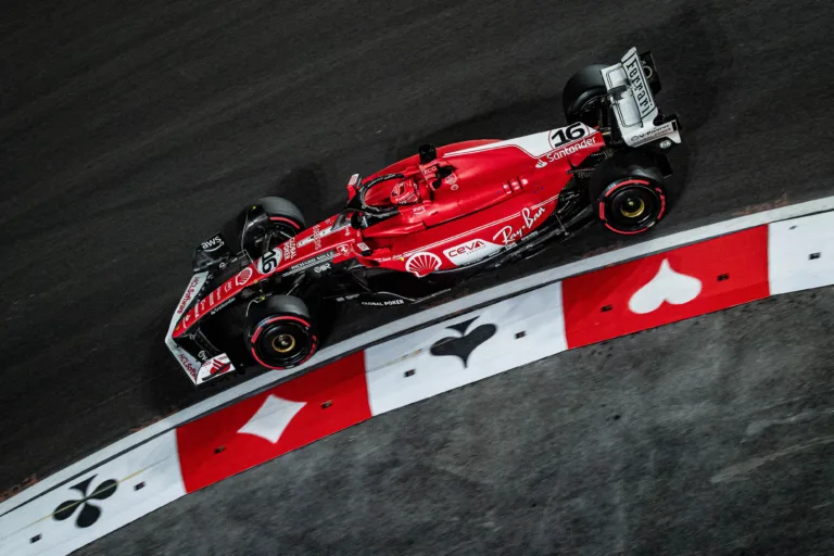 F1 Las Vegas-i Nagydíj Charles Leclerc