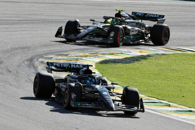 F1 Lewis Hamilton George Russell Mercedes