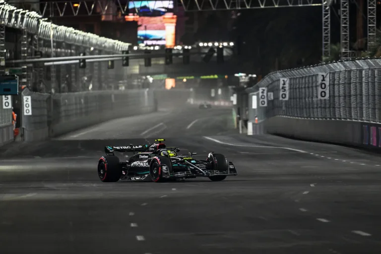F1 Las Vegas-i Nagydíj Lewis Hamilton Mercedes
