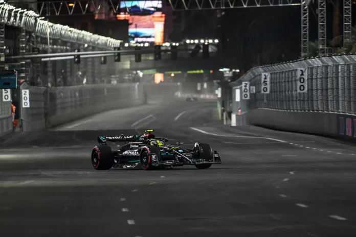 Lewis Hamilton, Mercedes, Las Vegas