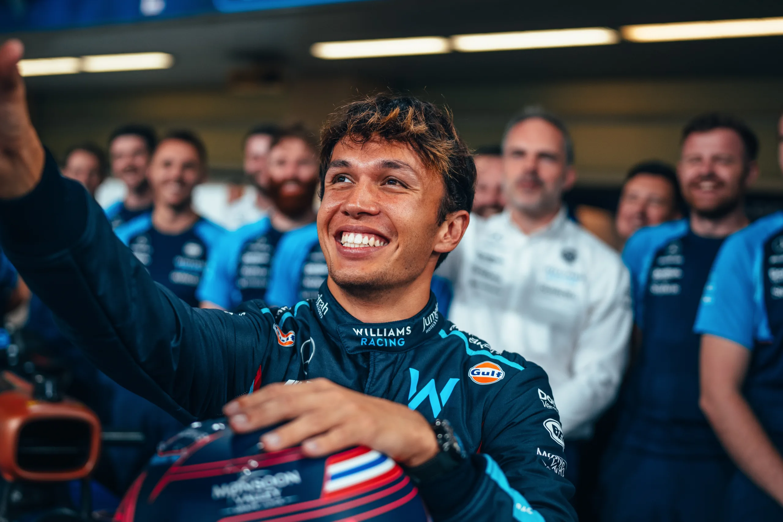 Albon thought he was faster than Perez, and thus he was able to beat the teams