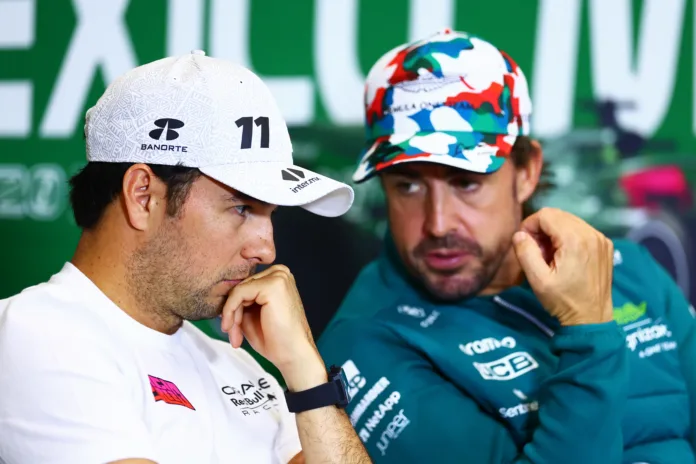 Sergio Perez, Fernando Alonso