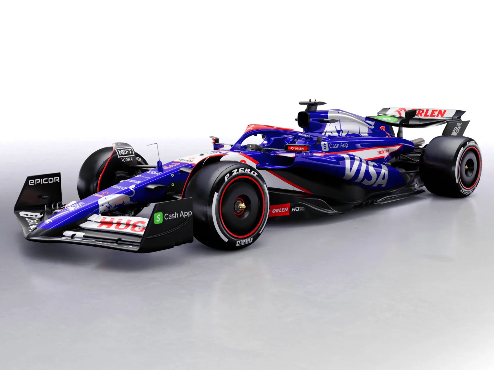 Las Vegasban mutatták be a Red Bull kisebbik csapatának új autóját (képek)