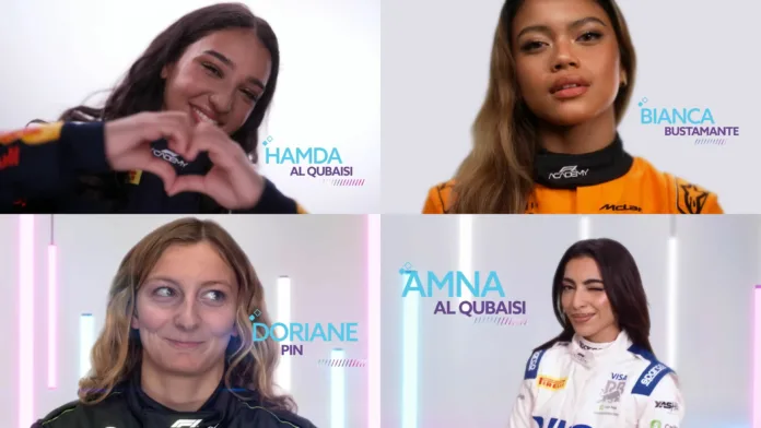 F1 Academy intro