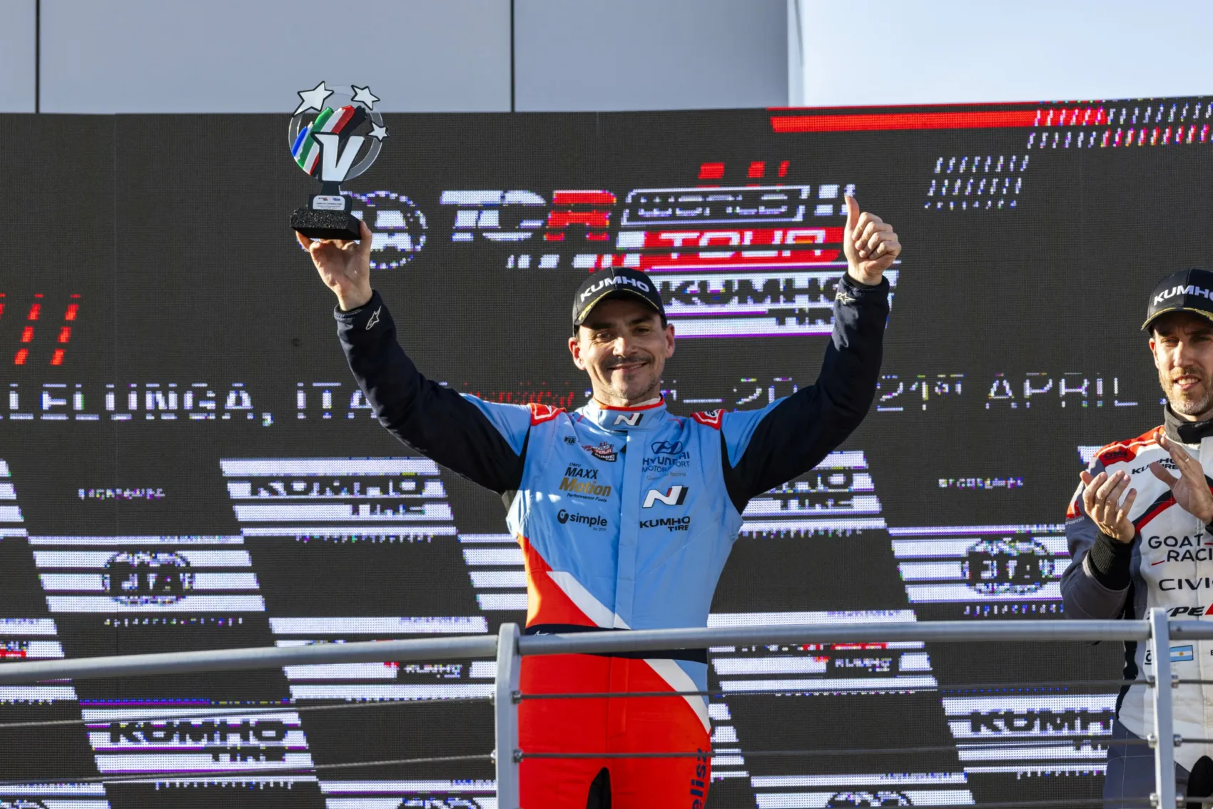 Hiába hencegett jobb helyismeretével Michelisz csapattársa, alulmaradt a hétvége első kihívásában