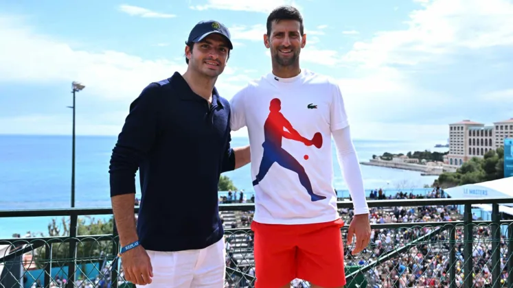 Sainz, Djokovic