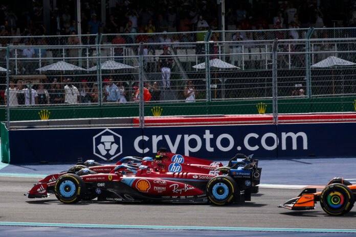Sainz Leclerc Miami