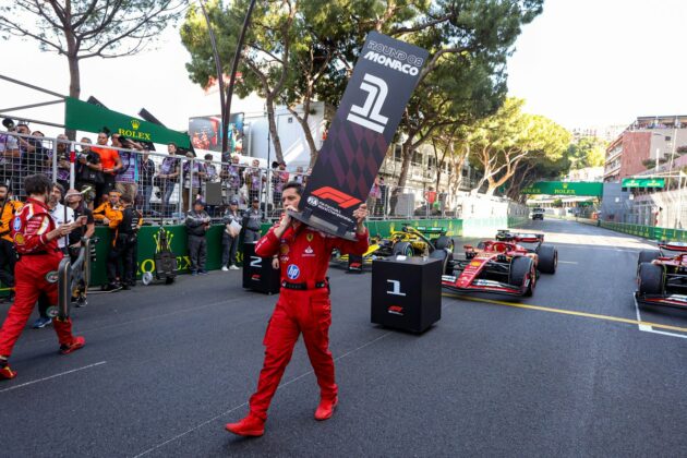 Ferrari Leclerc Monaco