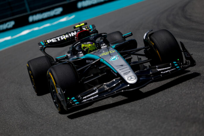 Hamilton Mercedes Miami