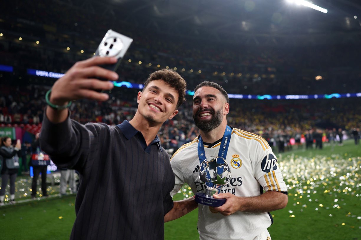 Norrisnak hivatalos szerepe is volt a Real Madrid által megnyert BL-döntőn