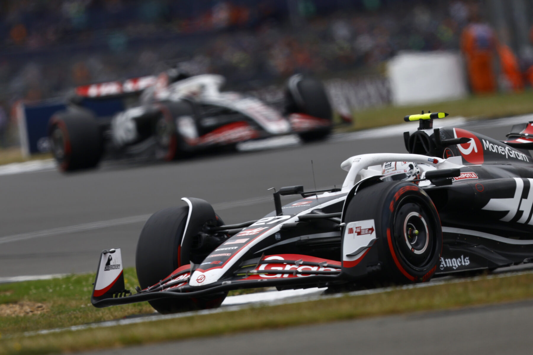 Nico Hülkenberg, Kevin Magnussen, Haas, Brit Nagydíj