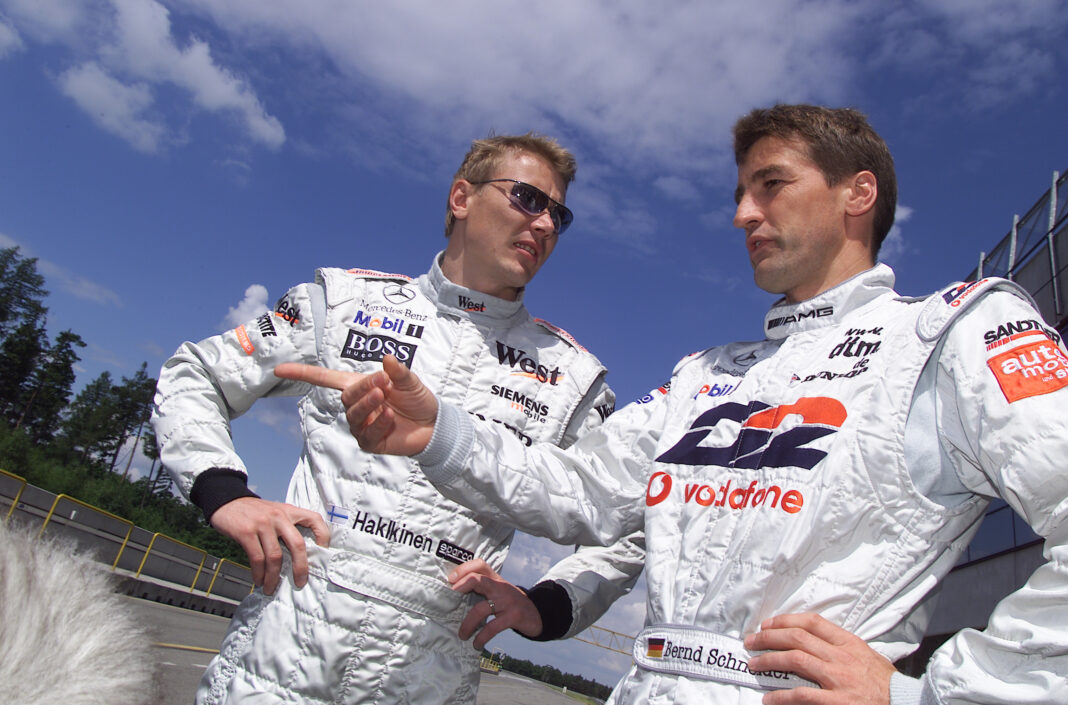 Mika Häkkinen, Bernd Schneider, 2001