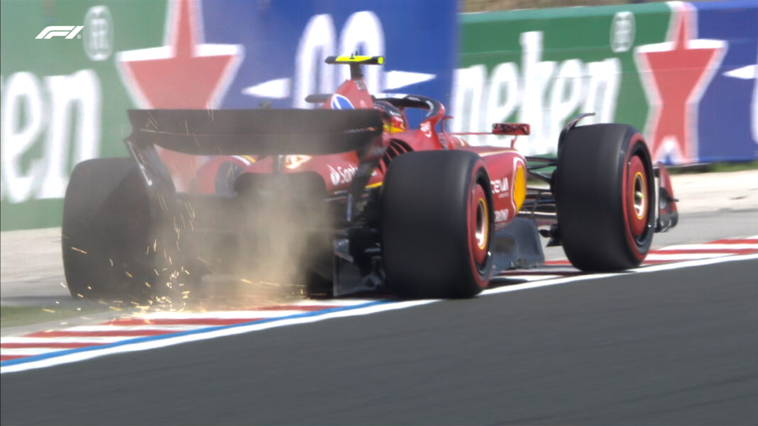 Ferrari, Sainz, Hungaroring