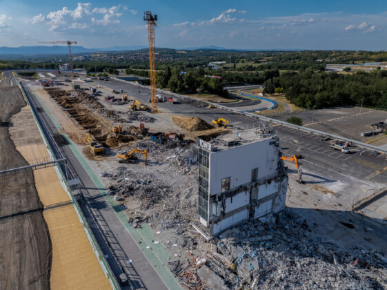 Hungaroring újjáépítés