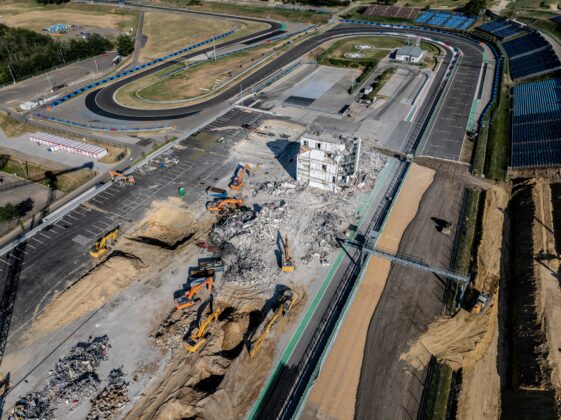 Hungaroring újjáépítés