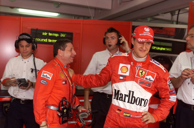 Michael Schumacher, Jean Todt, Magyar Nagydíj, 2001