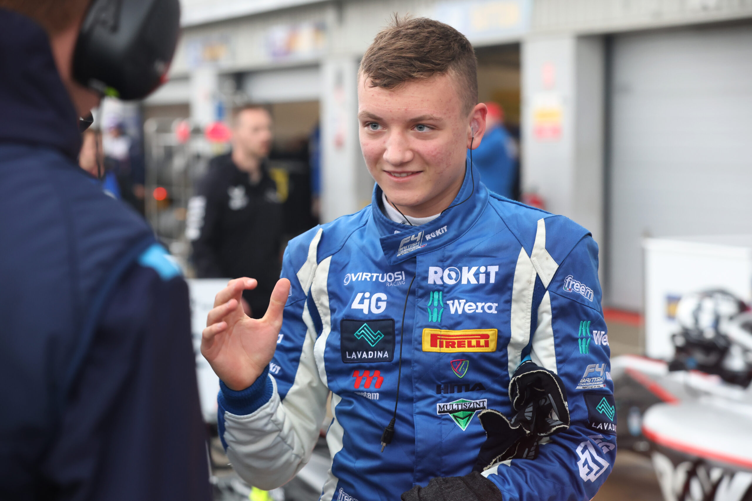 Molnár Martin élre állt az újoncok pontversenyében a brit Forma–4-ben