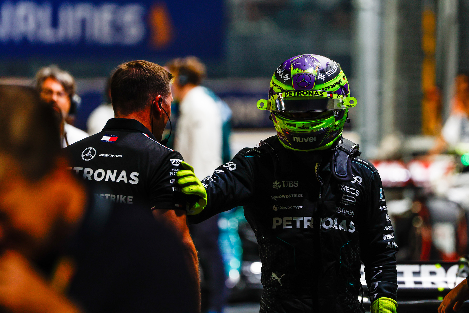 A Mercedes technikai igazgatója magyarázatot adott a Hamiltont feldühítő döntésre