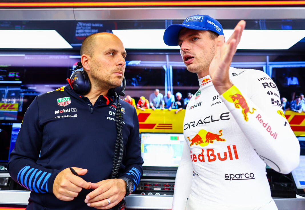 Gianpiero Lambiase, Max Verstappen, Red Bull