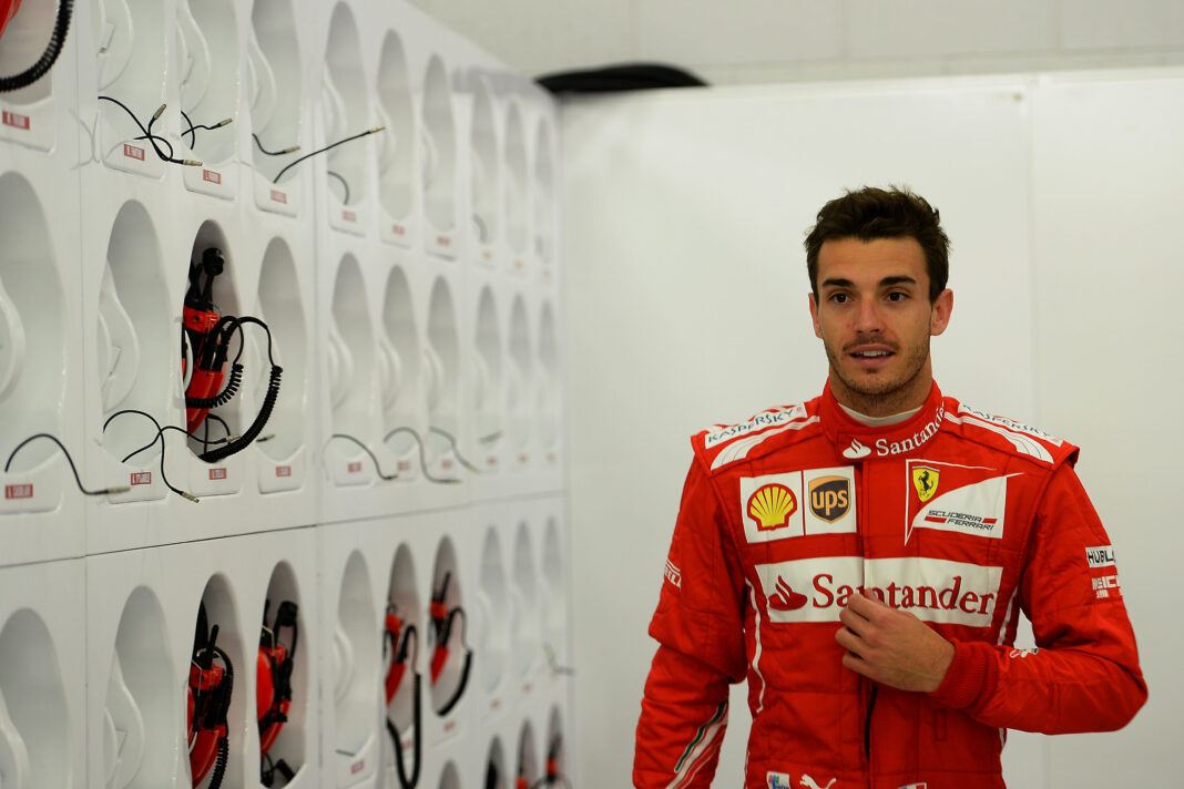 Jules Bianchi, Ferrari, Silverstone, teszt, 2014