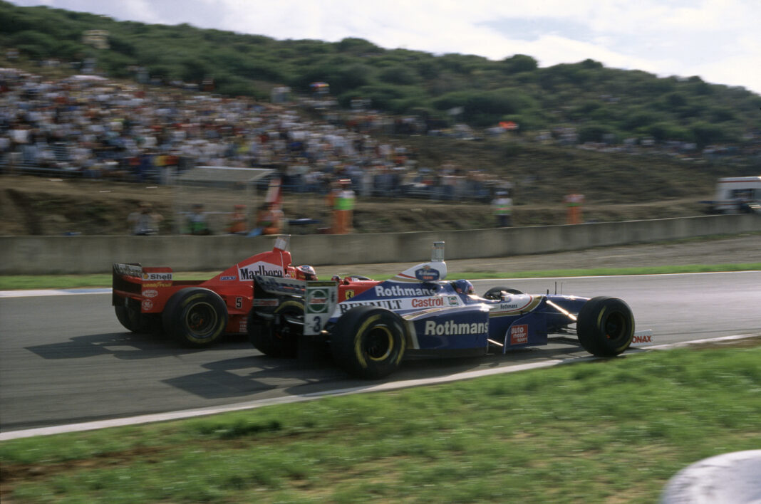 Michael Schumacher, Ferrari, Jacques Villeneuve, Williams, Jerez, Európa Nagydíj, 1997