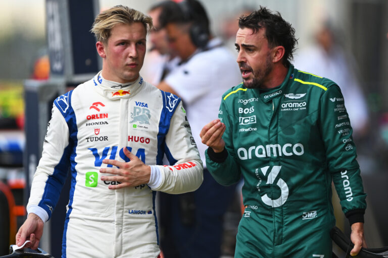 Liam Lawson, Fernando Alonso