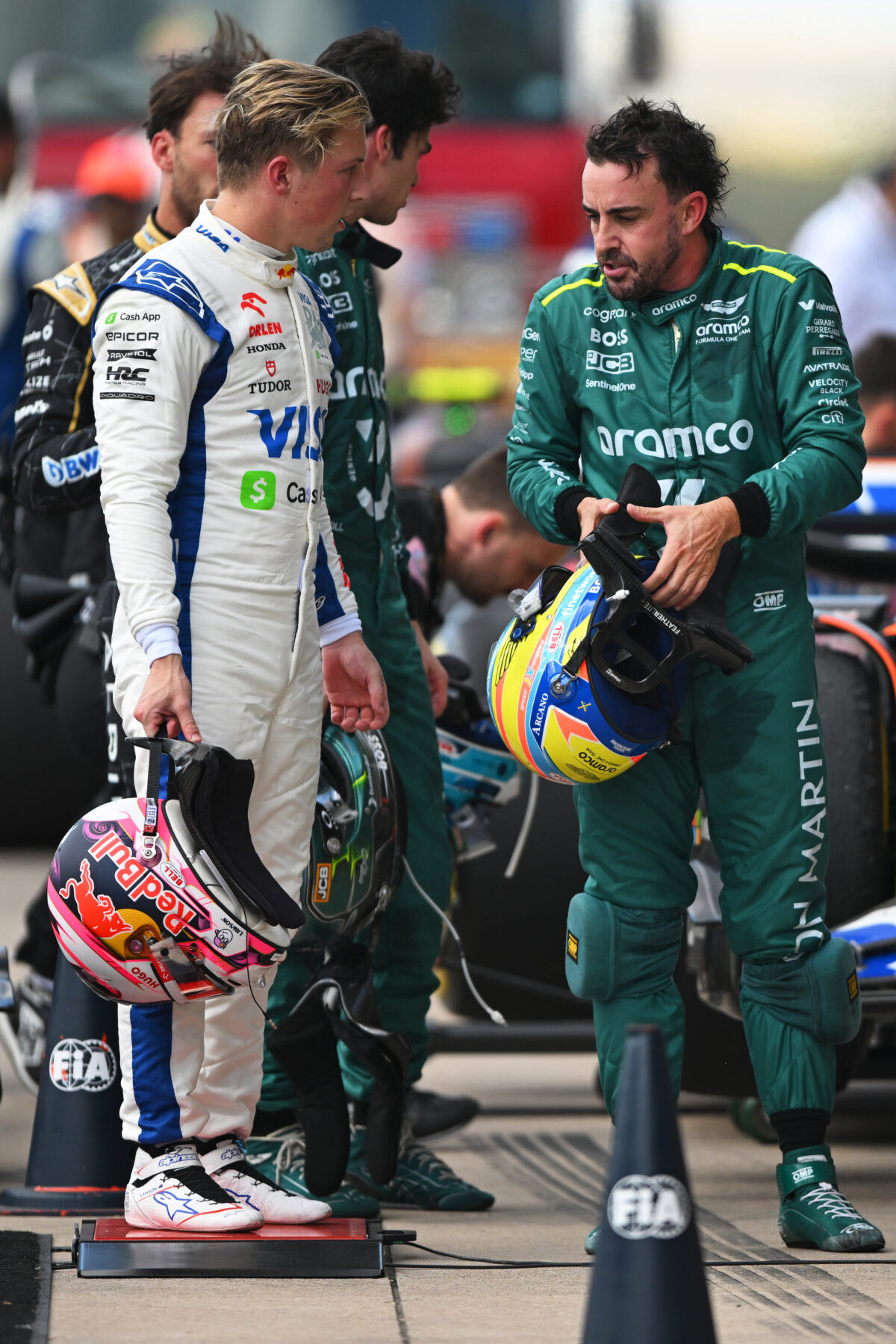 Liam Lawson, Fernando Alonso