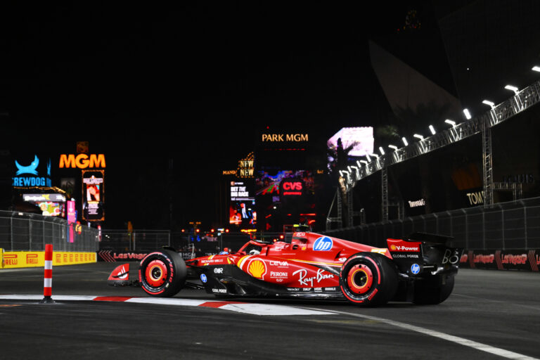 Carlos Sainz, Ferrari, Las Vegas