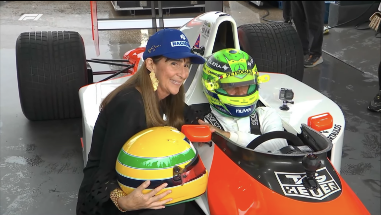 Lewis Hamilton, Ayrton Senna, Viviane Senna