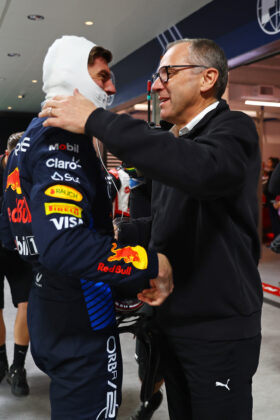 Max Verstappen, Stefano Domenicali, Red Bull, Las Vegas