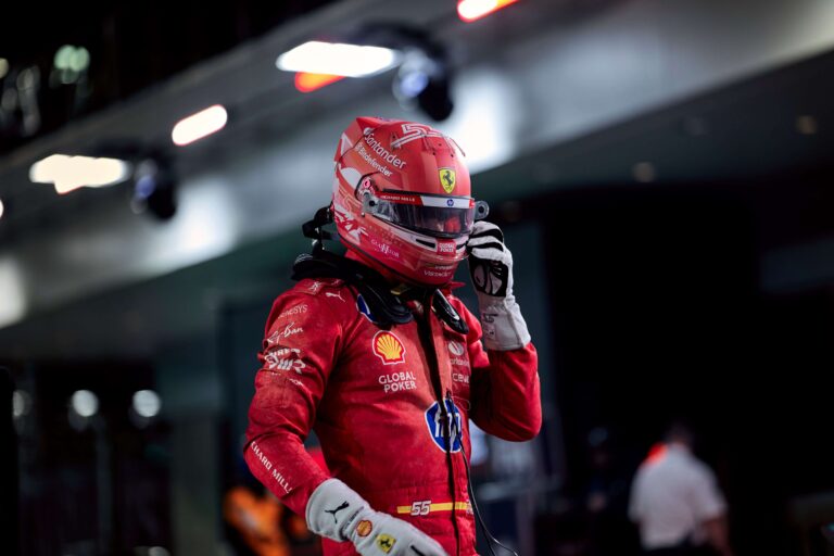 Leclerc, Ferrari, Las Vegas