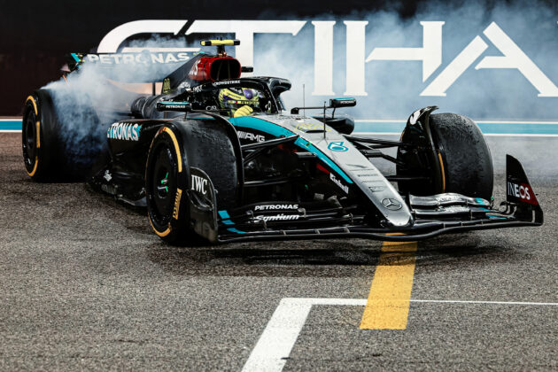 Lewis Hamilton, Mercedes, Abu-dzabi Nagydíj