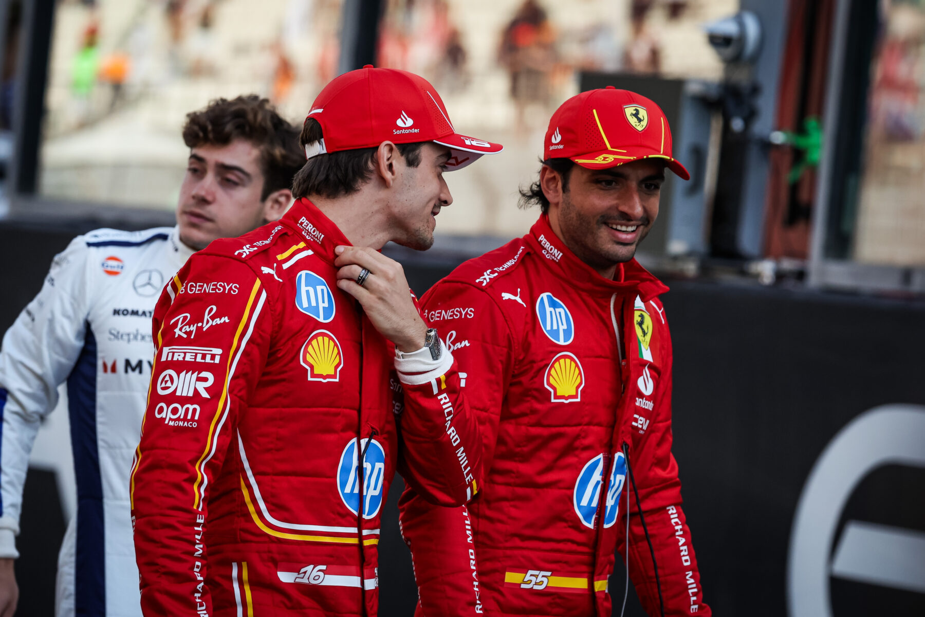 Charles Leclerc, Carlos Sainz, Ferrari