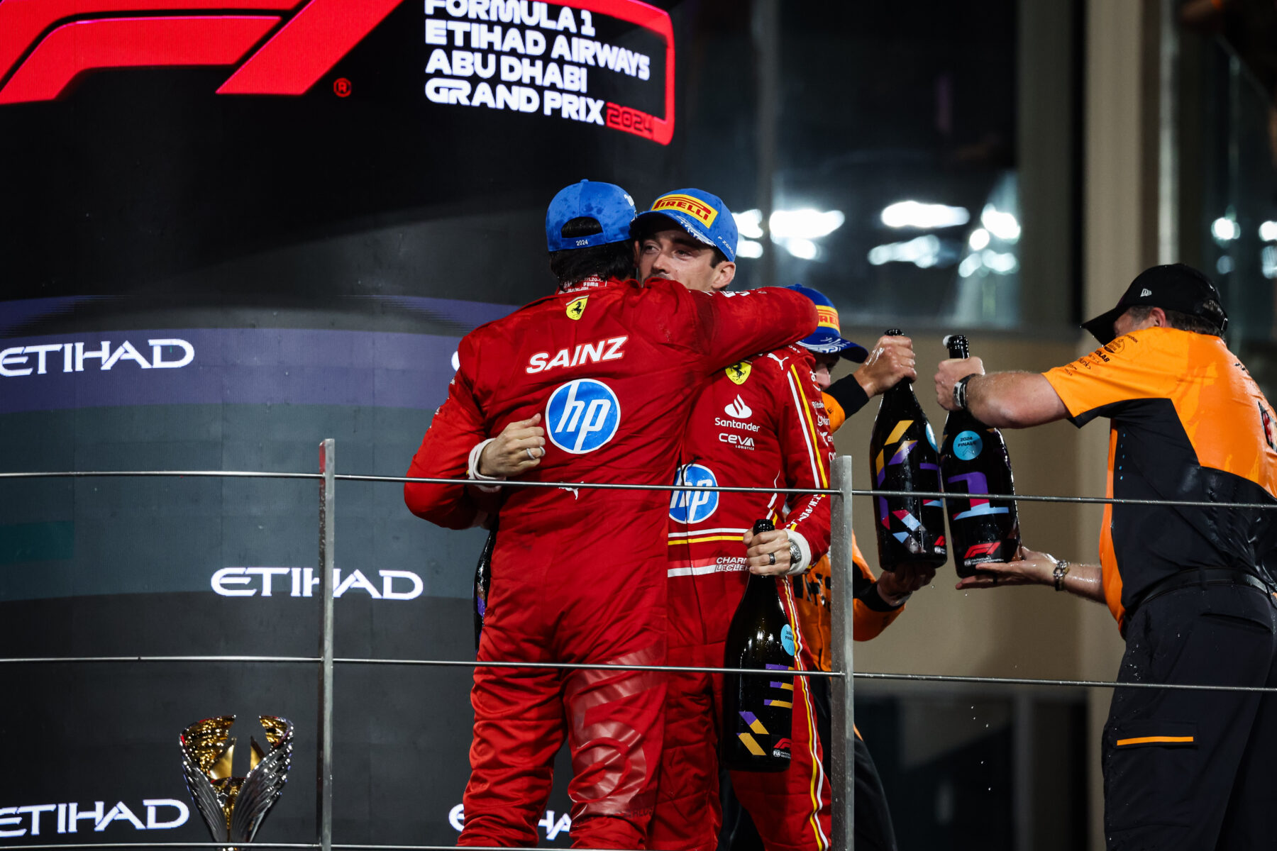 Charles Leclerc, Carlos Sainz, Ferrari