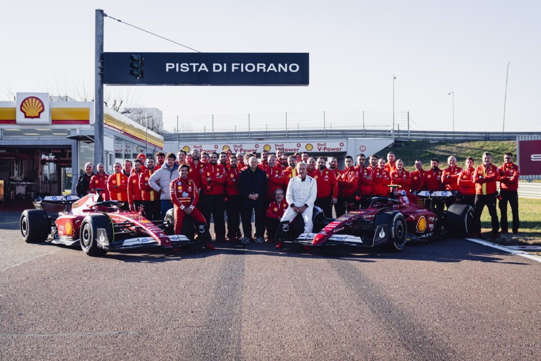 Carlos Sainz Jr., Carlos Sainz Sr., Ferrari, teszt, Fiorano