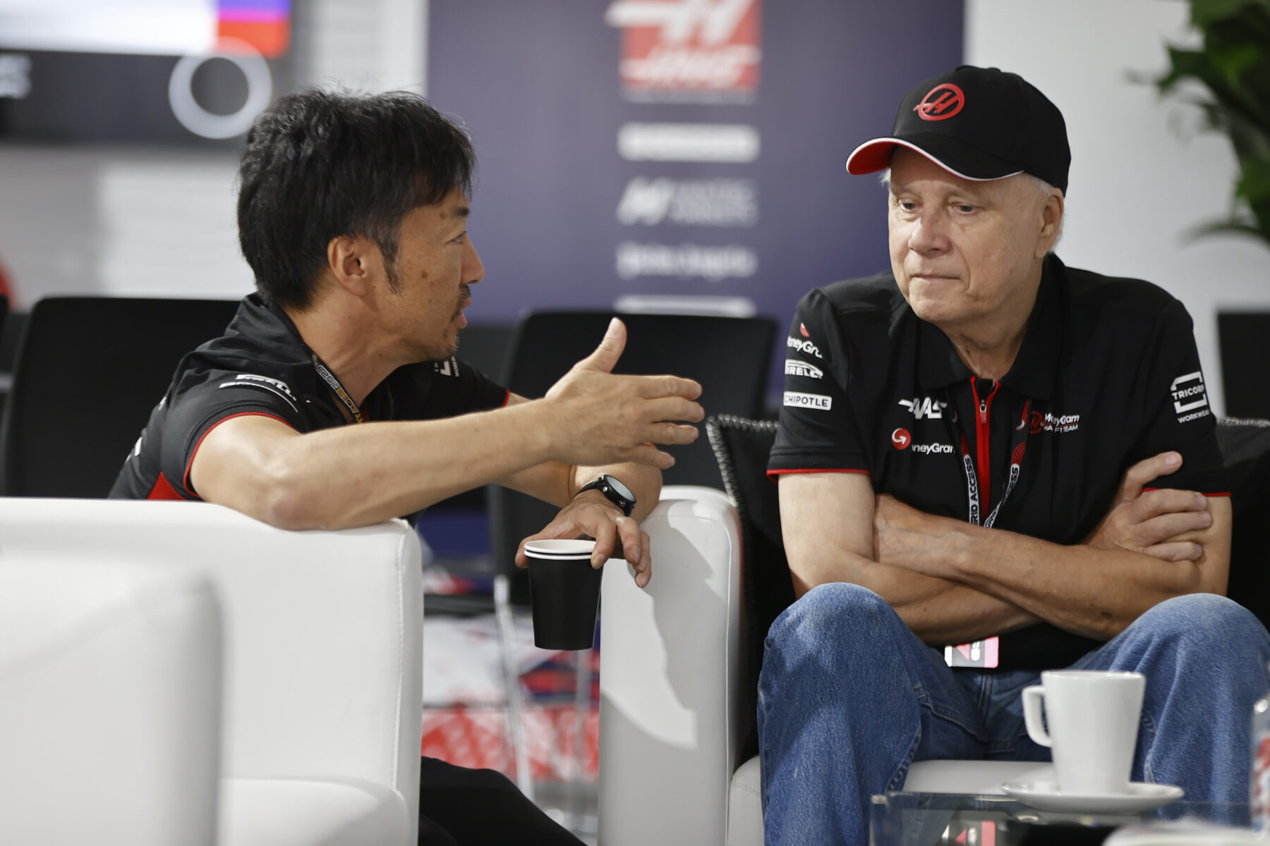 Ayao Komatsu, Gene Haas