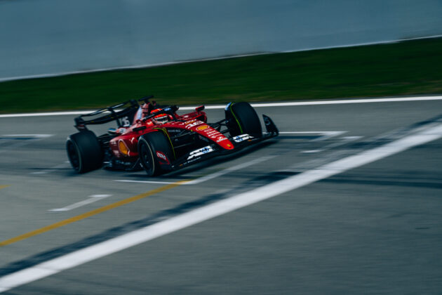 Charles Leclerc, Ferrari, teszt, Barcelona