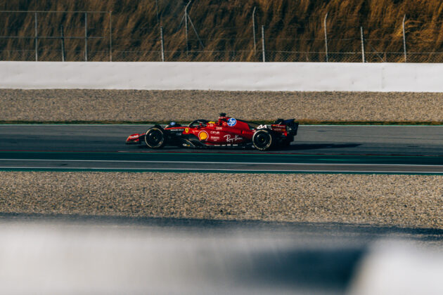 Lewis Hamilton, Ferrari, teszt, Barcelona