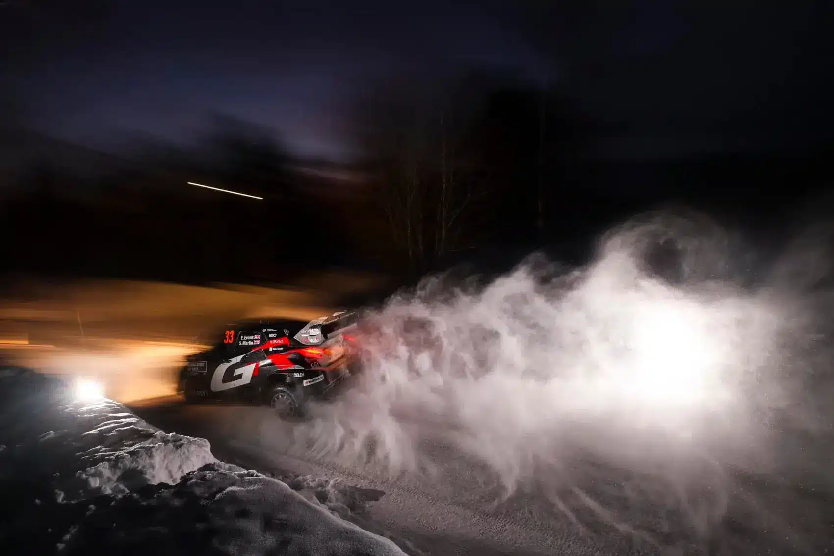 Evans a Lappföld Rallyn készül az idei második WRC-futamra