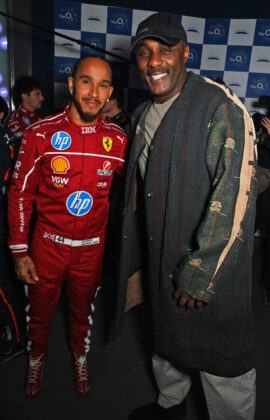 Lewis Hamilton, Idris Elba