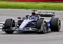 Williams ideiglenes festés 2025