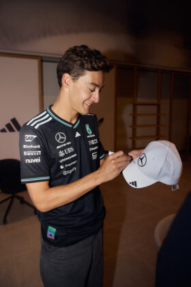 George Russell, Mercedes, Adidas