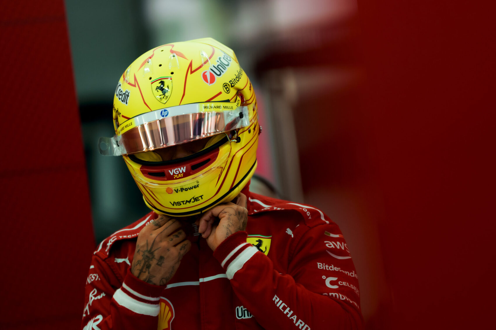 Lewis Hamilton, Ferrari