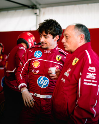 Charles Leclerc, Frédéric Vasseur, Ferrari, bemutató, Milánó