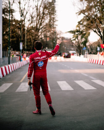 Charles Leclerc, Ferrari, bemutató, Milánó