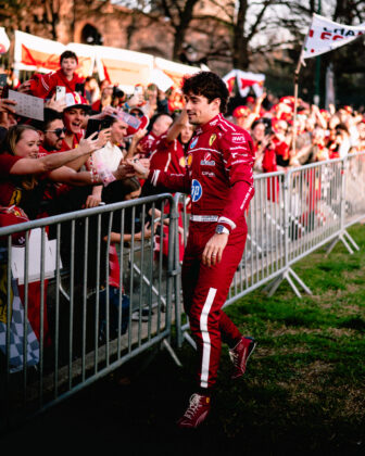 Charles Leclerc, Ferrari, bemutató, Milánó